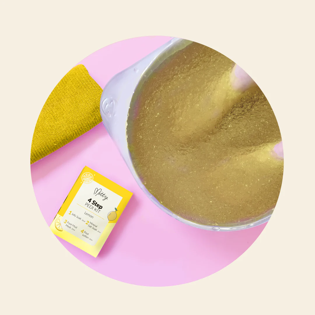 4 Step Pedi Kit includes Jelly Soak - Lemon - Image 5