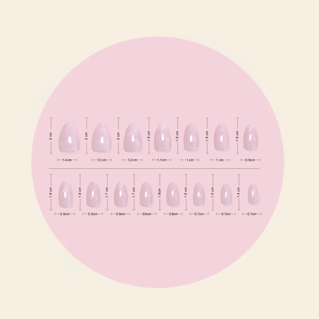 Bejewelled (Medium) BIAB Press-On Nails | Soft Gel Reusable Nails - Image 3