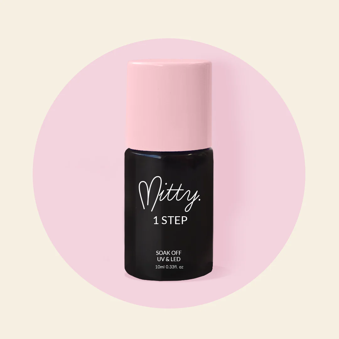 HEMA FREE 1 Step Gel Polish - Gentle Pink - Image 3