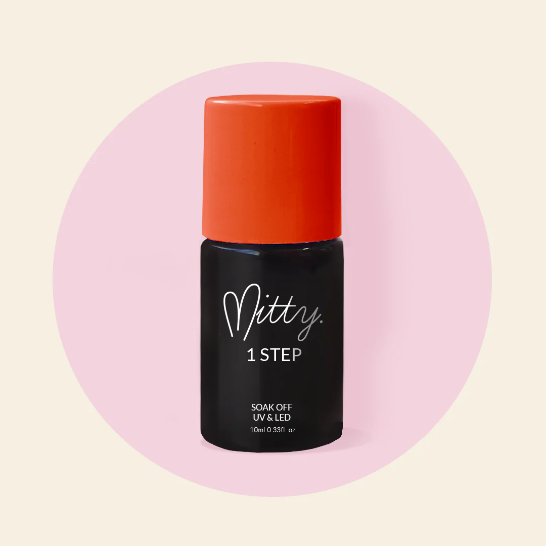 HEMA FREE 1 Step Gel Polish - Strong Red - Image 3