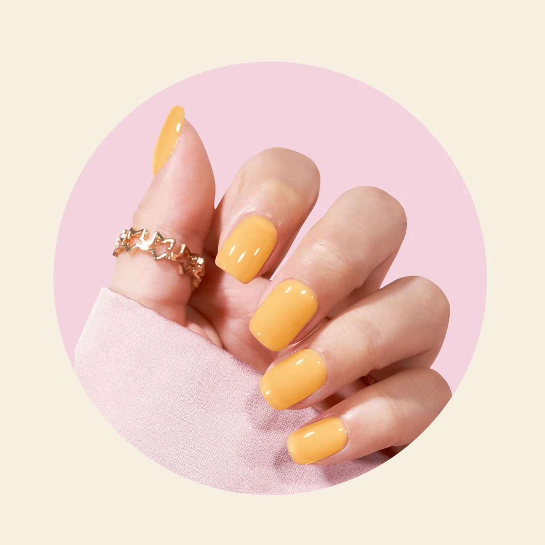 Marigold - Brush on Builder Gel Nails - Image 2
