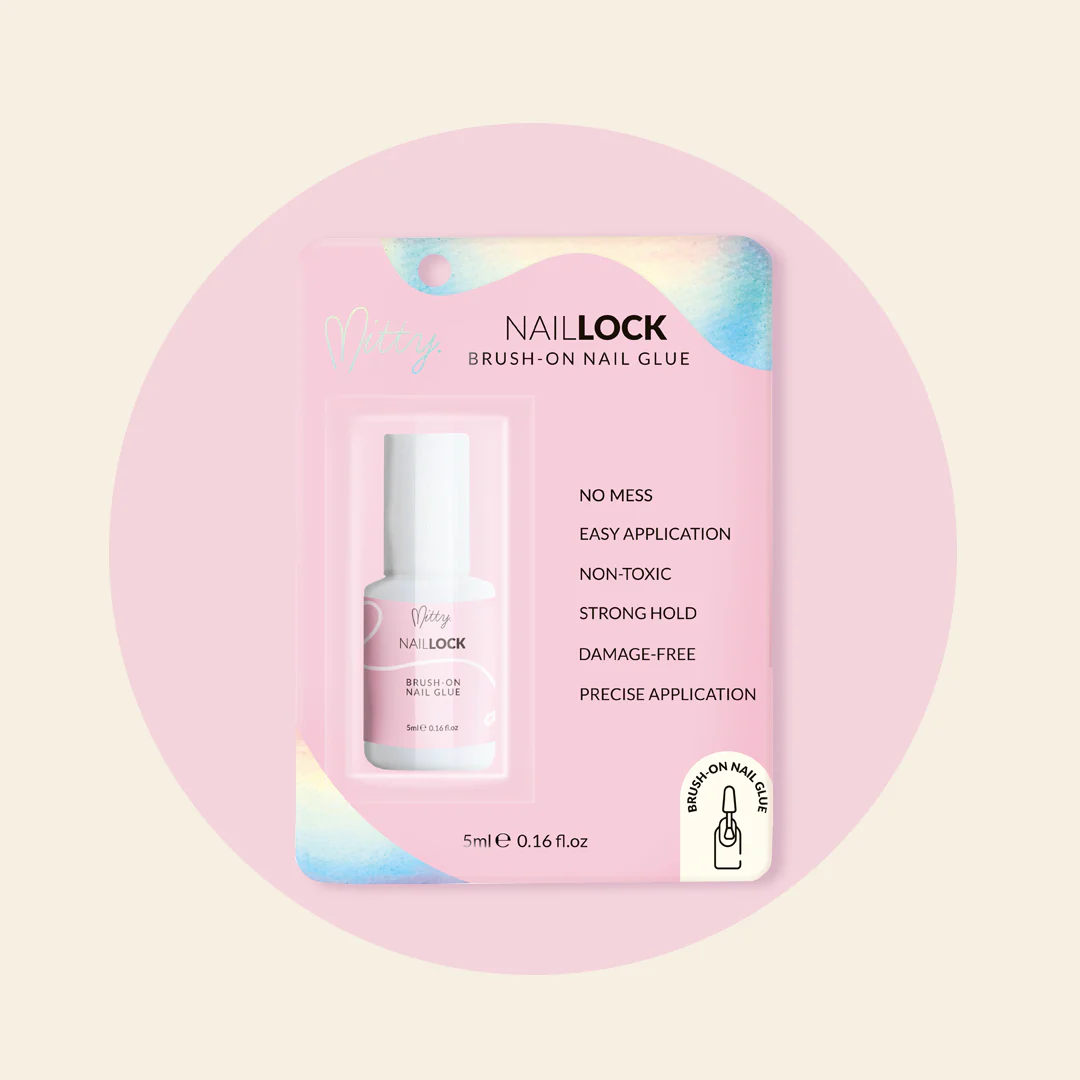 Naillock Brush-On Nail Glue - Image 2