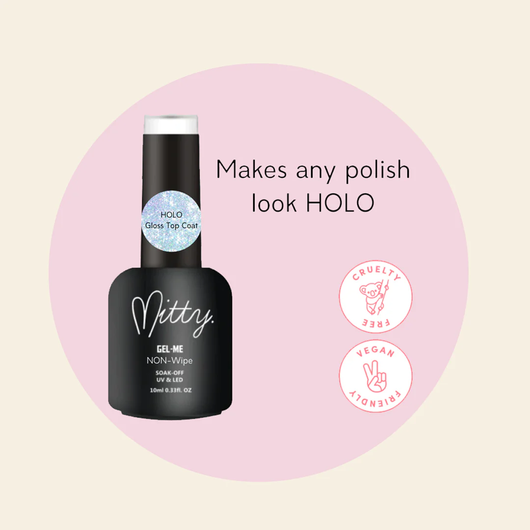 Non-Wipe HOLO Gloss Top Coat 10ml - Image 5