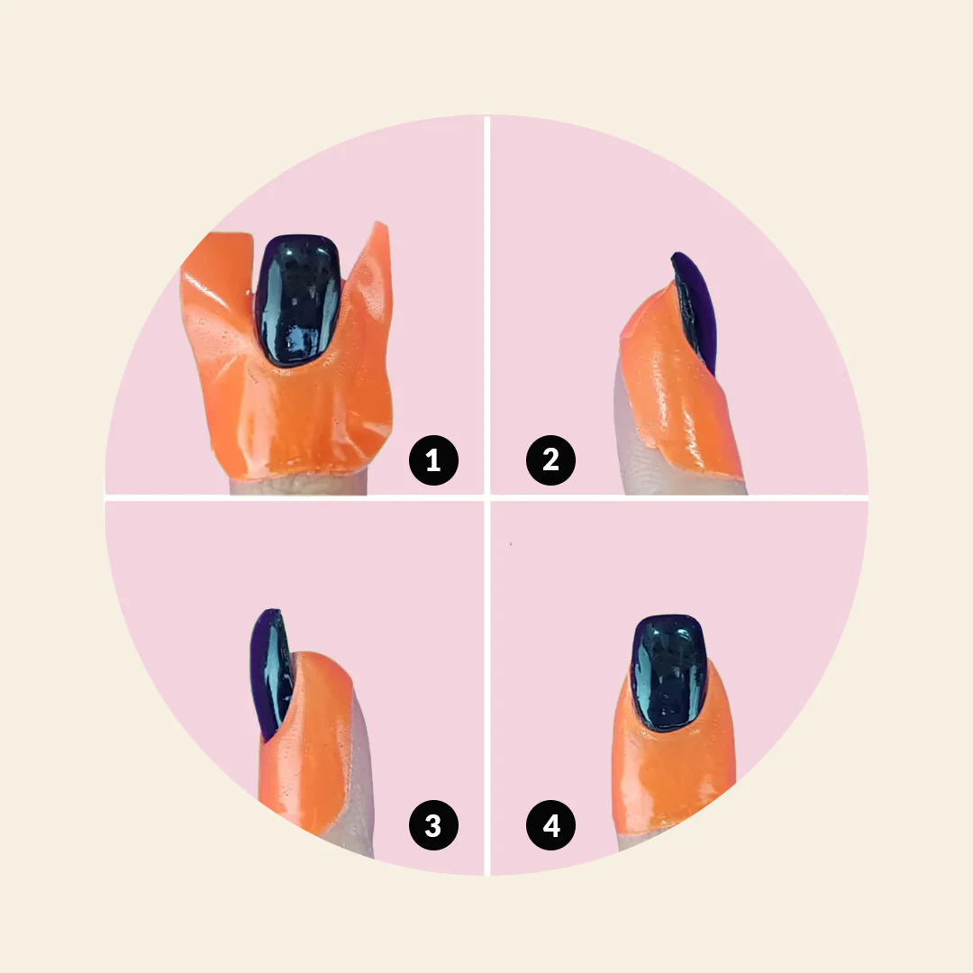 Flawless Finish Peel Off Mani Tape - Mandarin peel - Image 2