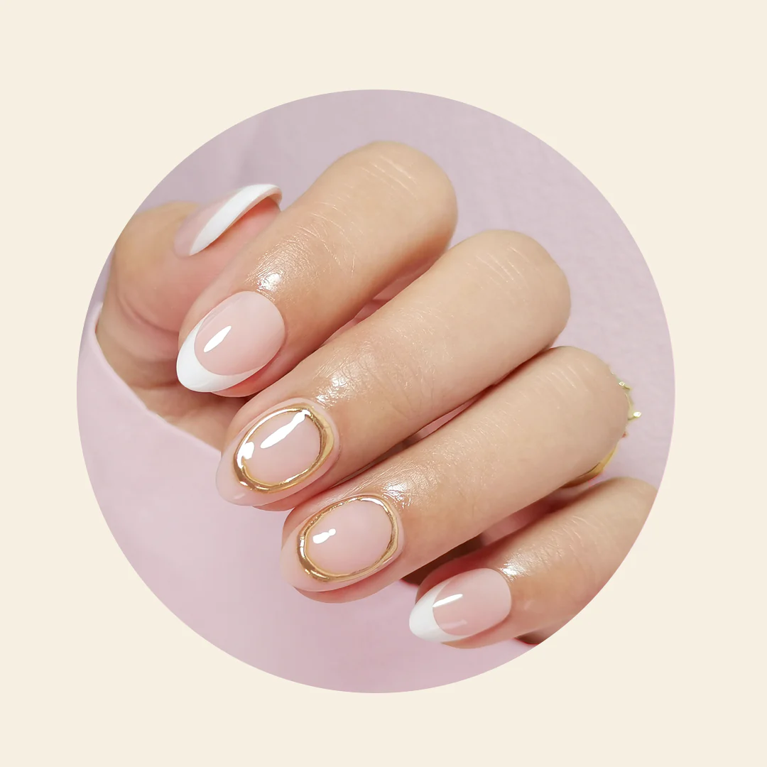 French Toast (Short) Press-On Nails – BIAB Soft Gel Press-Ons - Image 2