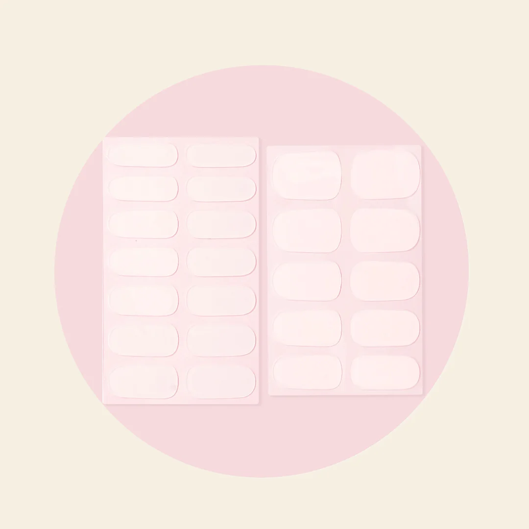 FLUFFY CLOUDS Semi Cured Gel Nail Stickers - Image 2