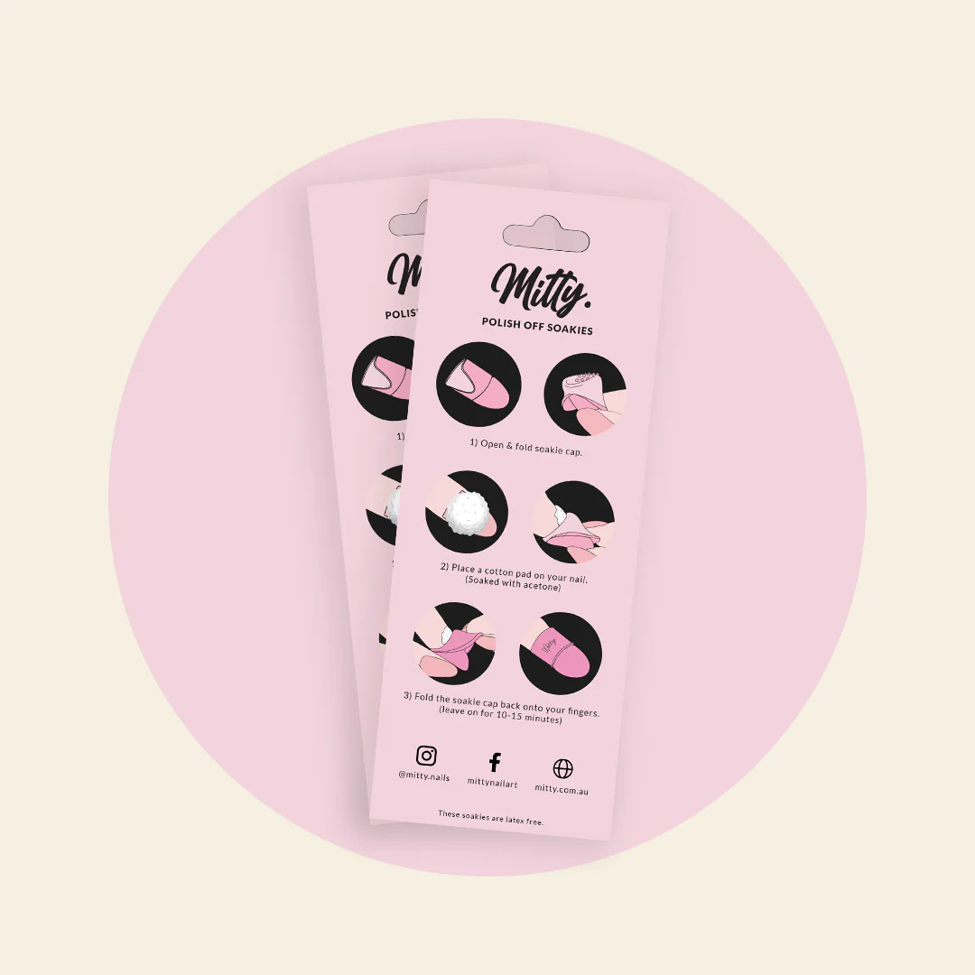 Polish Off Soakies - Passion Purple TWIN PACK - Image 2